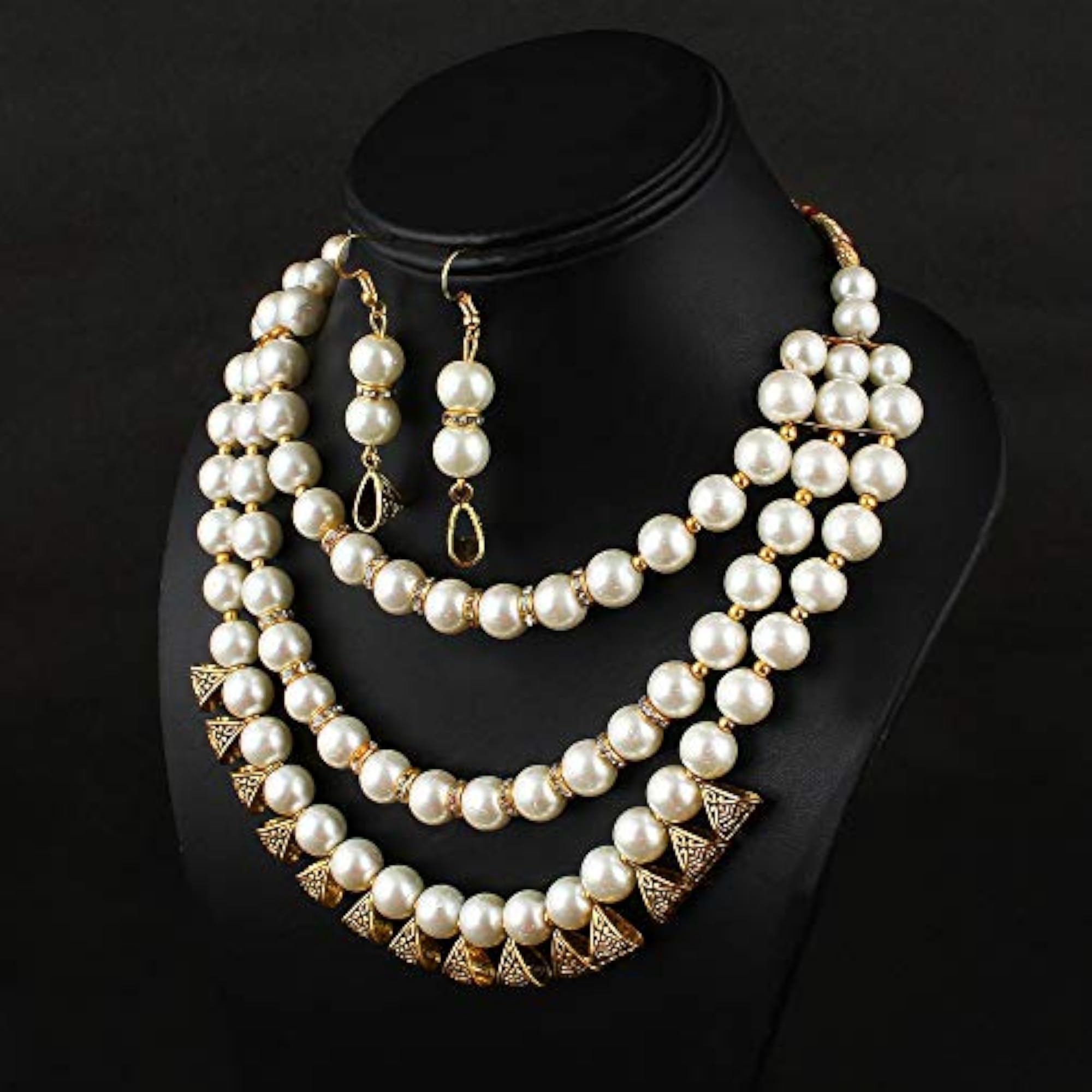 Antique Beads Necklace Set